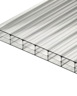 Policarbonato Bi Alveolar 16mm con UV 5800×2100 Cristal