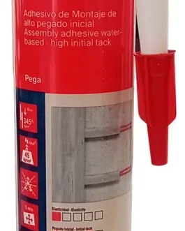 Adhesivo de Montaje Pegado Total Fischer x 310ml Blanco