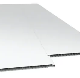 Cieloraso de PVC 10mm Blanco Junta Seca